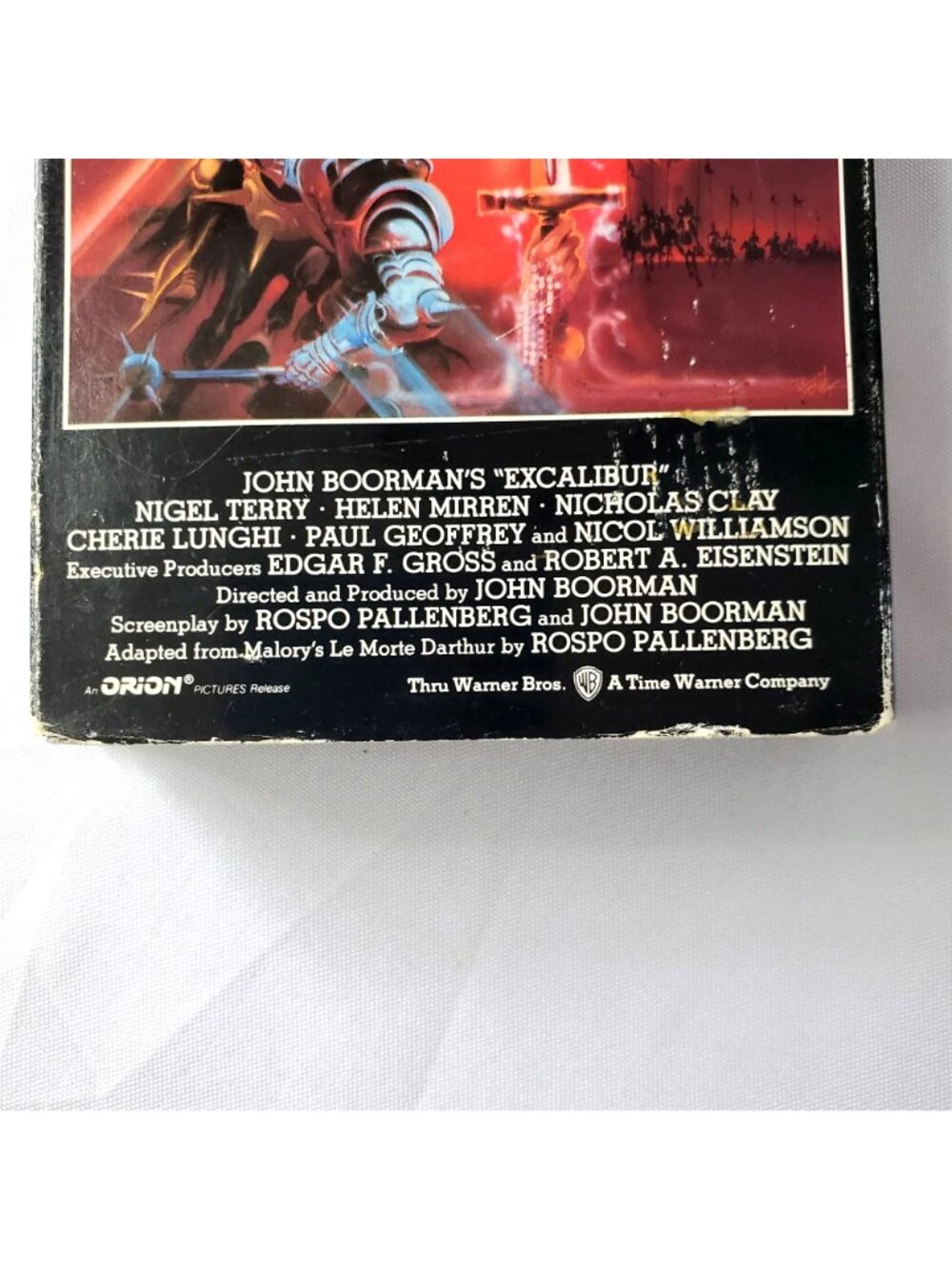 Excalibur VHS Movie 1991 release Arthurian Drama Warner Bros - Picture 3 of 9